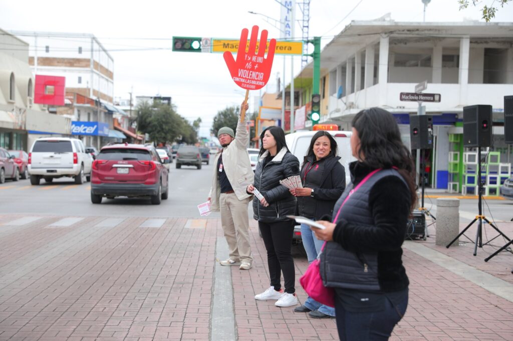 Difunde Gobierno de Nuevo Laredo información para combatir la violencia de género