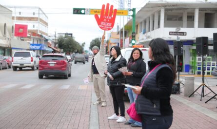 Difunde Gobierno de Nuevo Laredo información para combatir la violencia de género