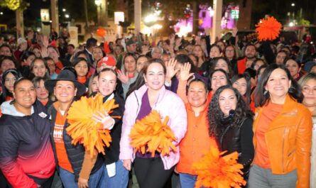 Se unen ciudadanos a Rodada Naranja para crear conciencia sobre la violencia de género