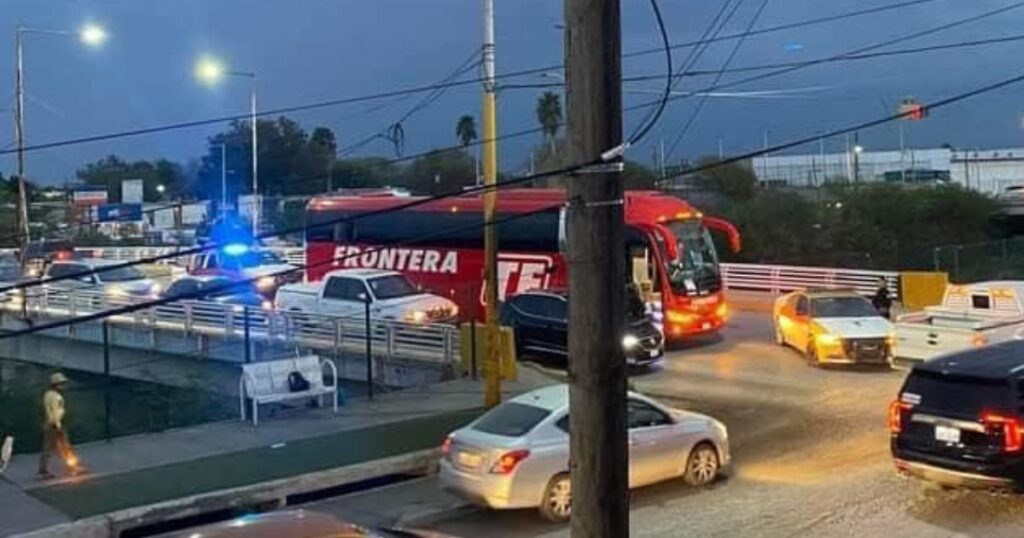 Ola de asaltos persiste en Reynosa: cuarto autobús asaltado tras salir de la central