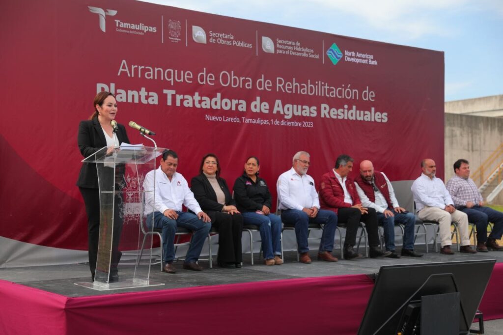 Transformarán gobierno de Tamaulipas y de Nuevo Laredo calidad de vida de fronterizos con Rehabilitación de Planta PITAR