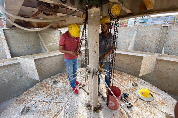 Realizará COMAPA Nuevo Laredo mantenimiento en tanque Norte, Arcos y Oradel