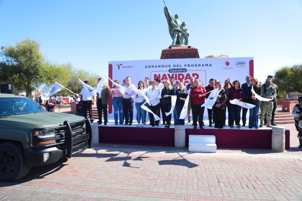 Arranca Gobierno de Nuevo Laredo operativo “Navidad Blanca”; reforzarán seguridad por fiestas decembrinas