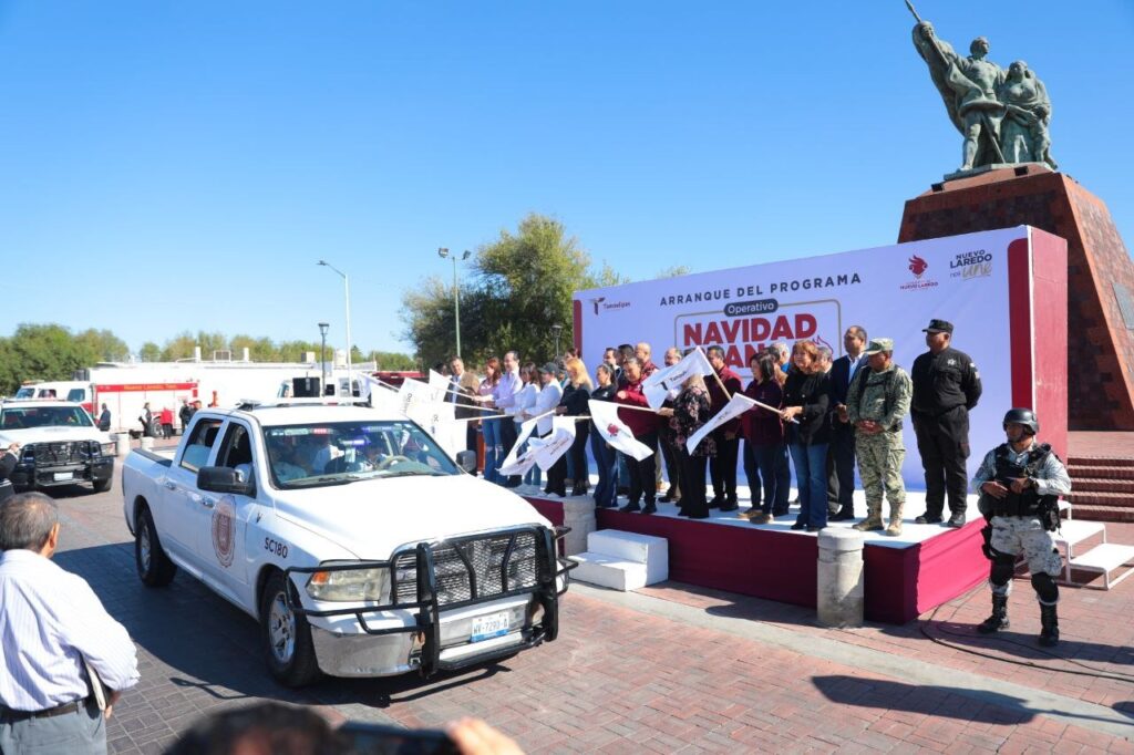 Arranca Gobierno de Nuevo Laredo operativo “Navidad Blanca”; reforzarán seguridad por fiestas decembrinas