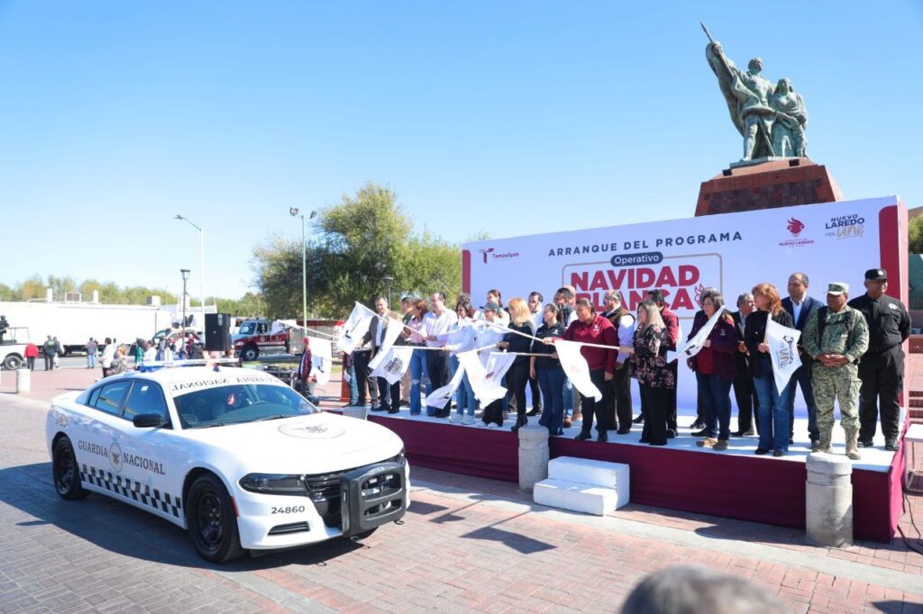 Arranca Gobierno de Nuevo Laredo operativo “Navidad Blanca”; reforzarán seguridad por fiestas decembrinas