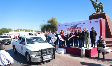 Arranca Gobierno de Nuevo Laredo operativo “Navidad Blanca”; reforzarán seguridad por fiestas decembrinas