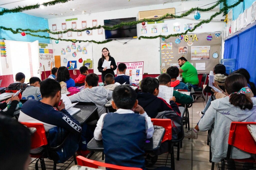 Realiza DIF Nuevo Laredo feria de los derechos en escuela primaria Coronela María de Jesús de la Rosa