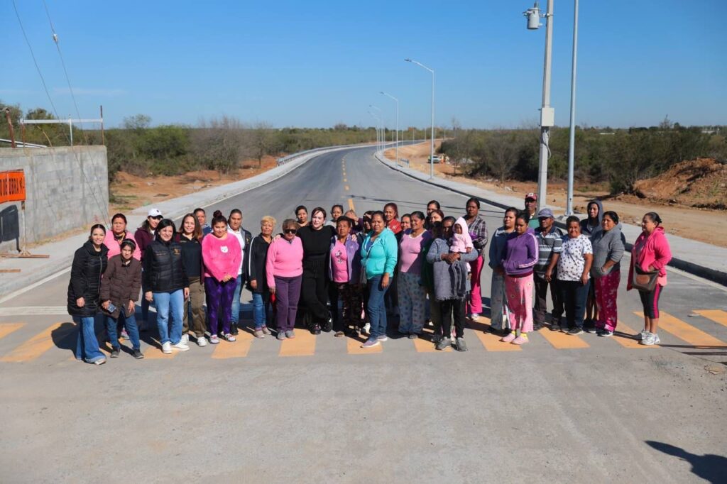 Avanza construcción de Eje Vial al sur de Nuevo Laredo con recursos de REPUVE