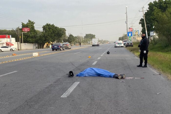 Repartidor de tortillas fallece atropellado en la carretera Victoria-Monterrey