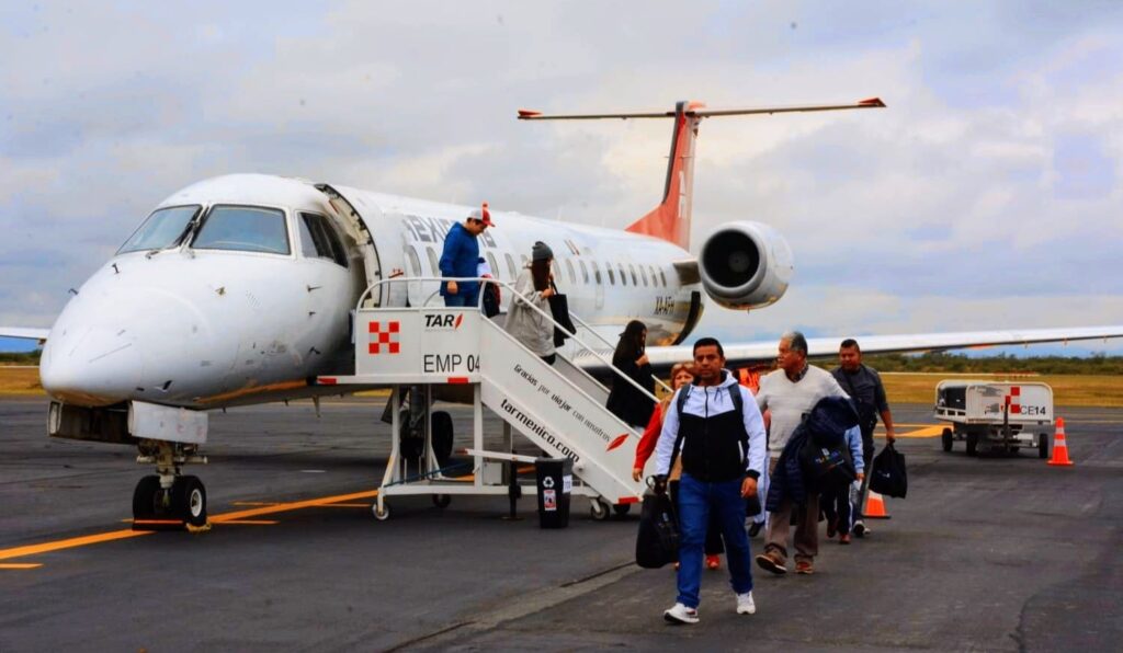 Habrá vuelos entre Nuevo Laredo y Ciudad Victoria a partir del 6 de febrero