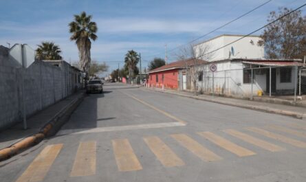 Entrega alcaldesa Carmen Lilia Canturosas obras de infraestructura vial al poniente de Nuevo Laredo