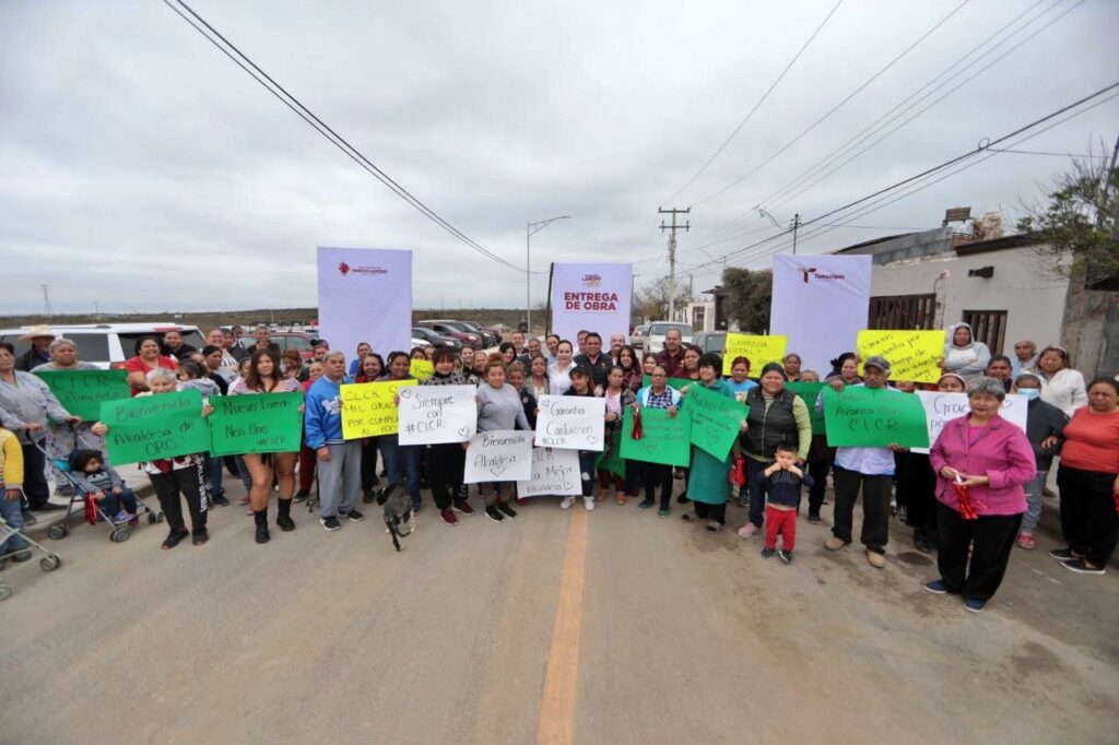 Transforma Gobierno de Nuevo Laredo calidad de vida del poniente de la ciudad