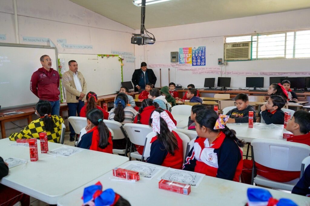 Lleva DIF Nuevo Laredo Feria de los Derechos a estudiantes de nivel básico