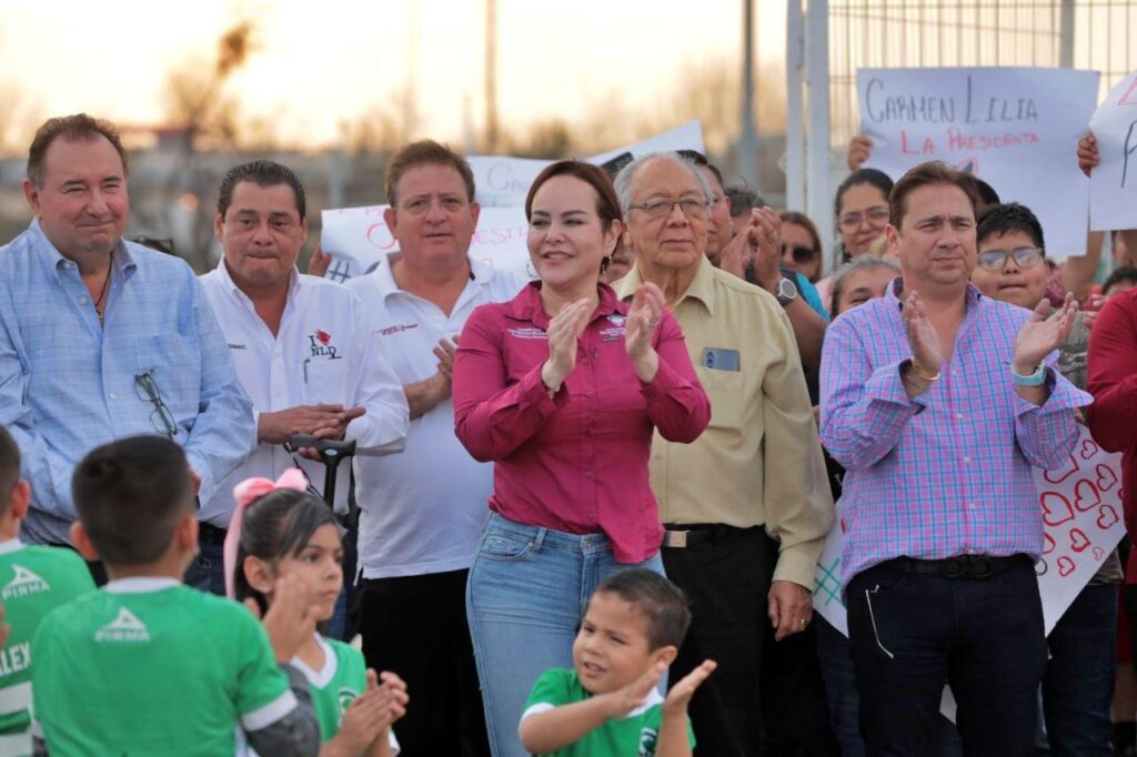 La transformación avanza; entrega Carmen Lilia Canturosas rehabilitación de área deportiva y recreativa del Laguito