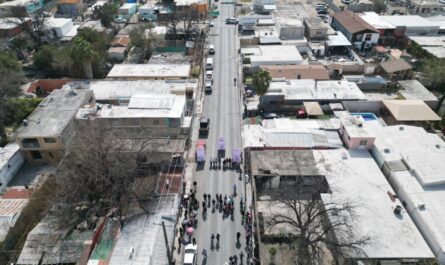 Fortalece Gobierno de Nuevo Laredo infraestructura sanitaria y vial en sector Centro de la ciudad