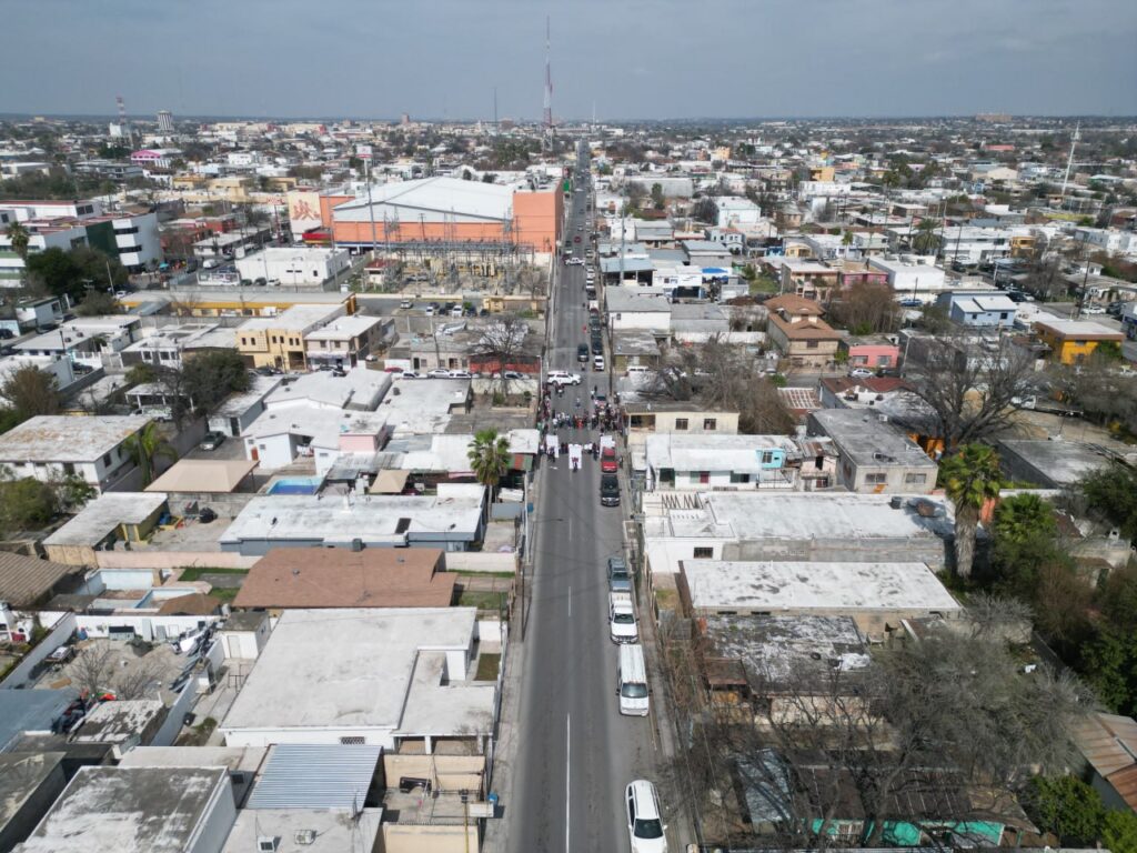 Fortalece Gobierno de Nuevo Laredo infraestructura sanitaria y vial en sector Centro de la ciudad