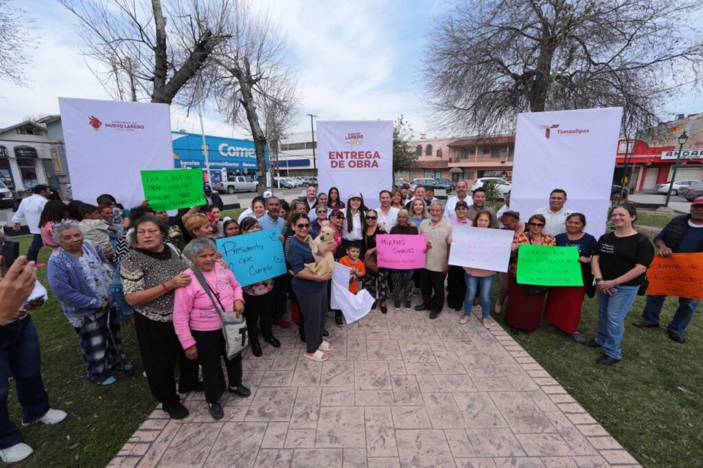 Fortalece Gobierno de Nuevo Laredo infraestructura sanitaria y vial en sector Centro de la ciudad