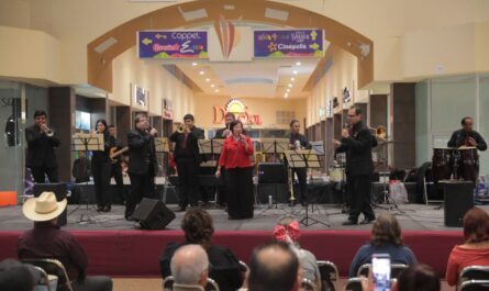 Población celebra Día del Amor y la Amistad con la Centenaria Banda de Música Municipal de Nuevo Laredo