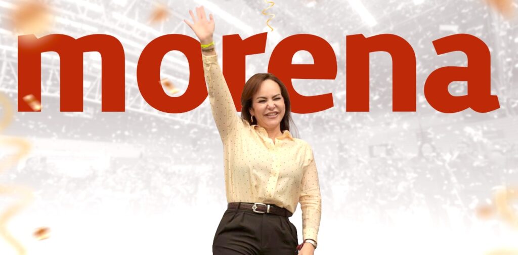 Carmen Lilia Canturosas, candidata oficial de Morena en Nuevo Laredo