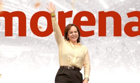 Carmen Lilia Canturosas, candidata oficial de Morena en Nuevo Laredo