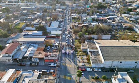 Gobierno de Nuevo Laredo destina más de 23 millones de pesos en transformación de 51 cuadras de la colonia hidalgo