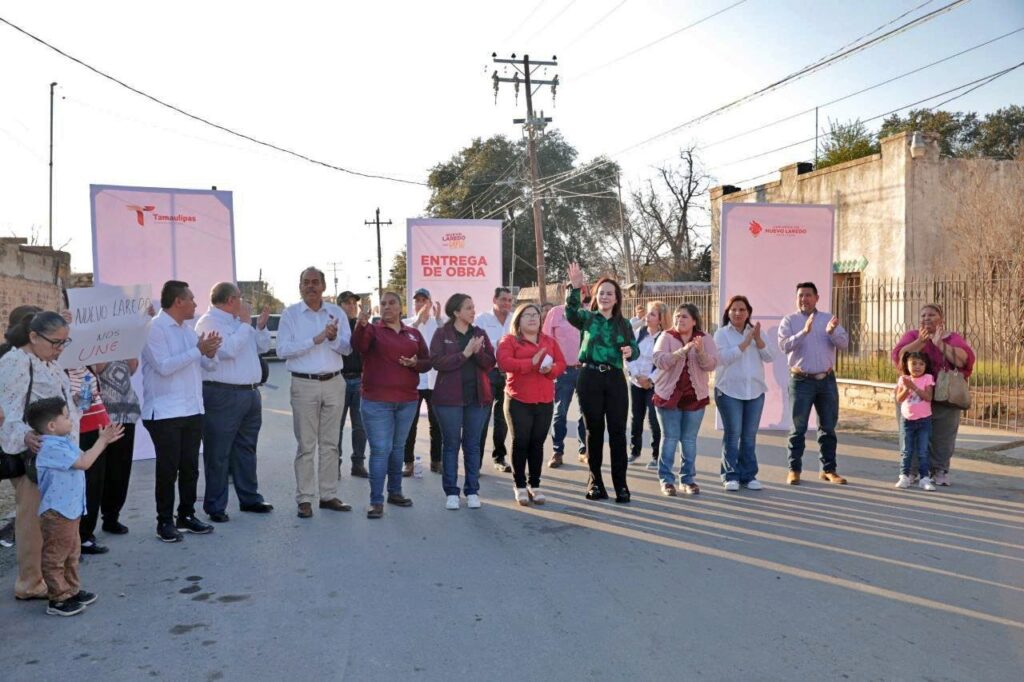 Gobierno de Nuevo Laredo destina más de 23 millones de pesos en transformación de 51 cuadras de la colonia hidalgo