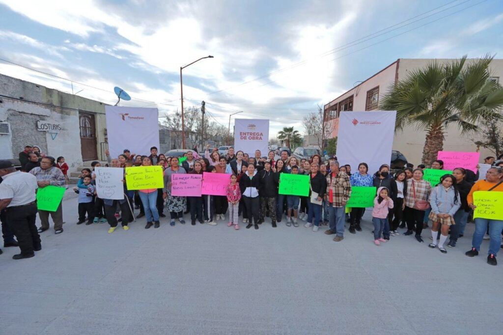 Destacan ciudadanos transformación de Nuevo Laredo con alcaldesa Carmen Lilia Canturosas