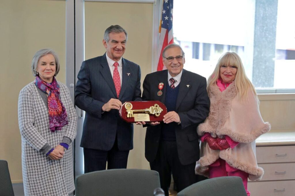 Reconocen liderazgo de gobernador de Tamaulipas en la ciudad de Laredo, Texas