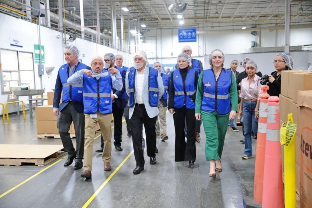 Inaugura alcaldesa Carmen Lilia Canturosas planta Medline Hudson RCI; consolida Nuevo Laredo desarrollo industrial