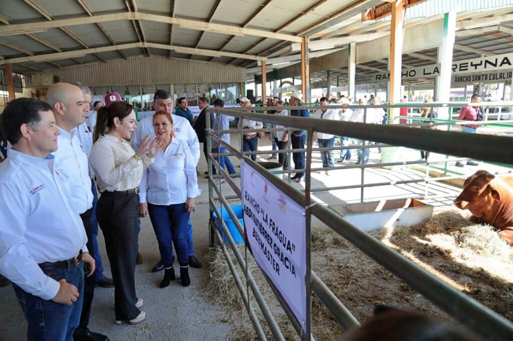 Entrega Carmen Lilia Canturosas apoyo sin precedentes a ganaderos de Nuevo Laredo