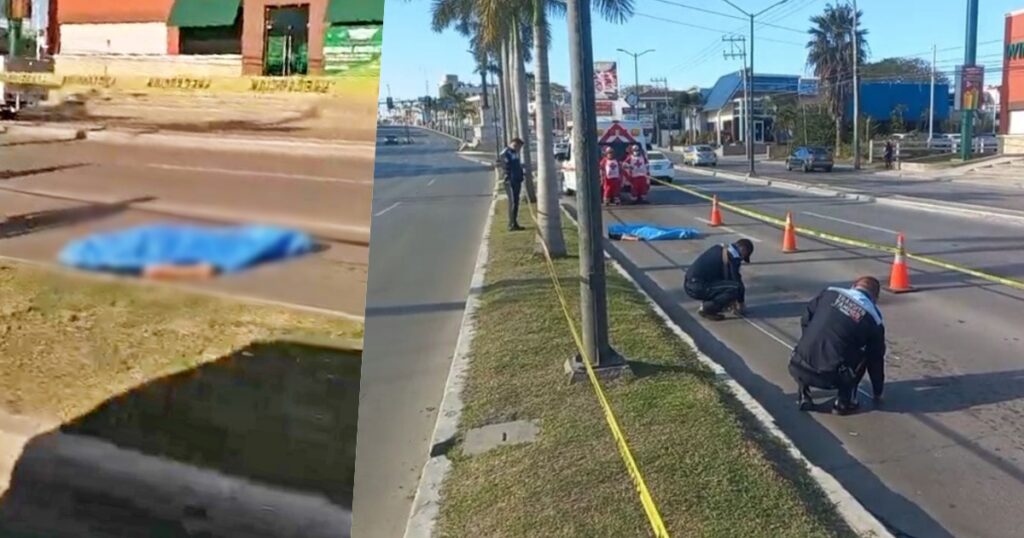 Empleado de COMAPA en Tampico muere atropellado