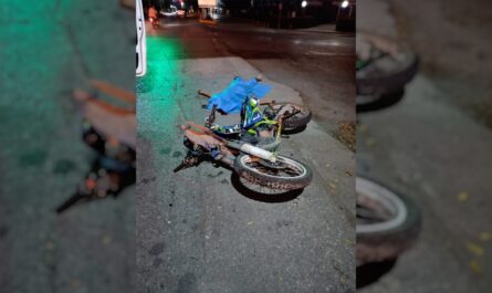 Se mata tras derrapar en su moto en El Mante