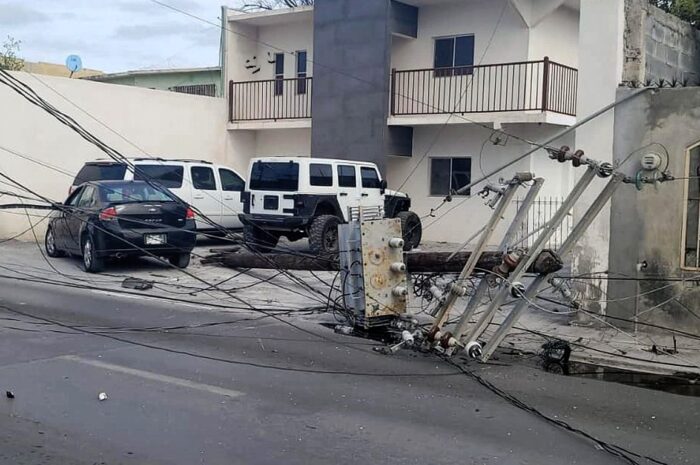 Accidente en Nuevo Laredo deja sin agua a varias colonias