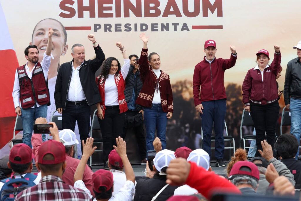 Van neolaredenses por segundo piso de la 4T; respaldan proyecto de nación de Claudia Sheinbaum