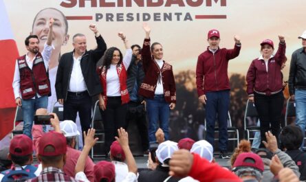 Van neolaredenses por segundo piso de la 4T; respaldan proyecto de nación de Claudia Sheinbaum