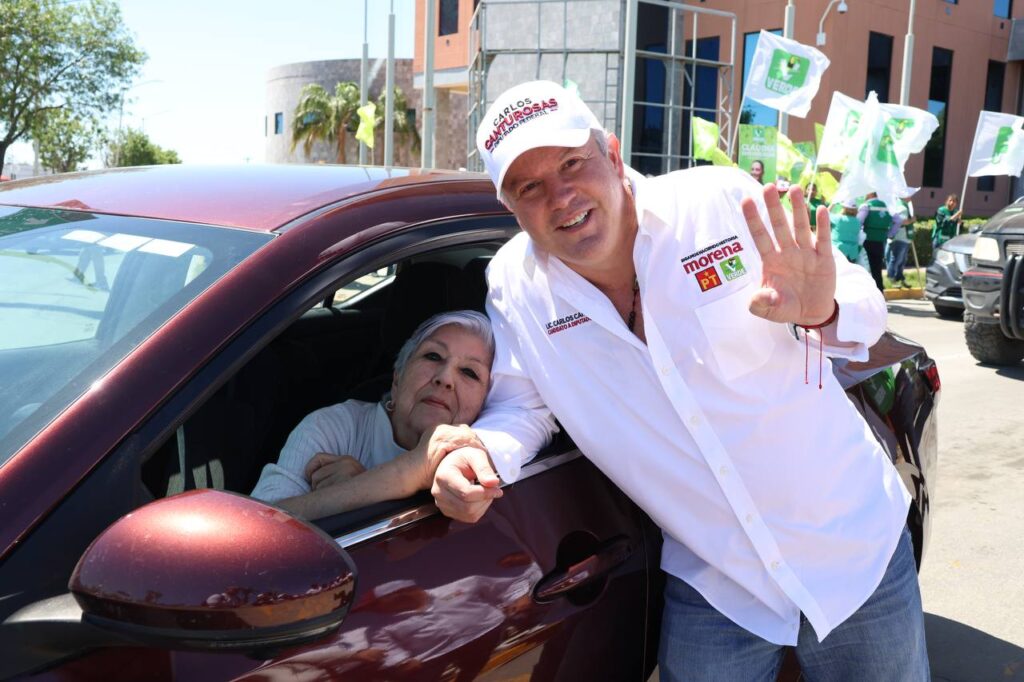 Sigue creciendo proyecto de transformación de Carlos Canturosas Villarreal; cientos de automovilistas muestran su apoyo