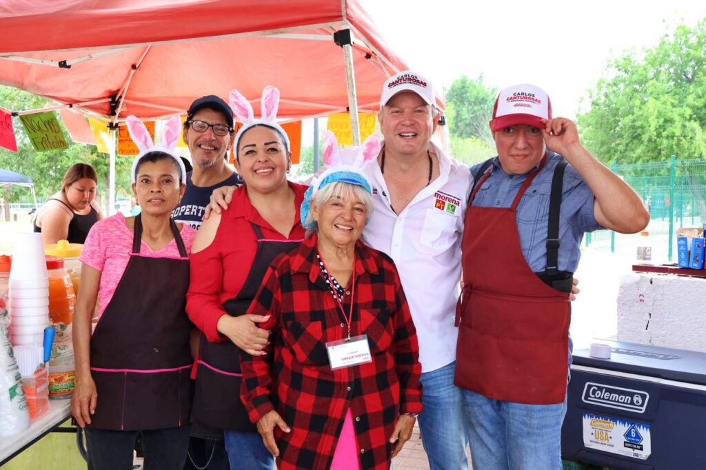 Carlos Canturosas celebra el Domingo de Pascua en Nuevo Laredo