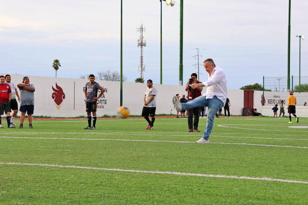 Gestionará Carlos Canturosas apoyos y programas para el desarrollo deportivo en Nuevo Laredo