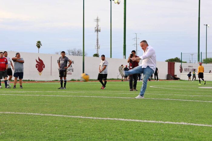 Gestionará Carlos Canturosas apoyos y programas para el desarrollo deportivo en Nuevo Laredo