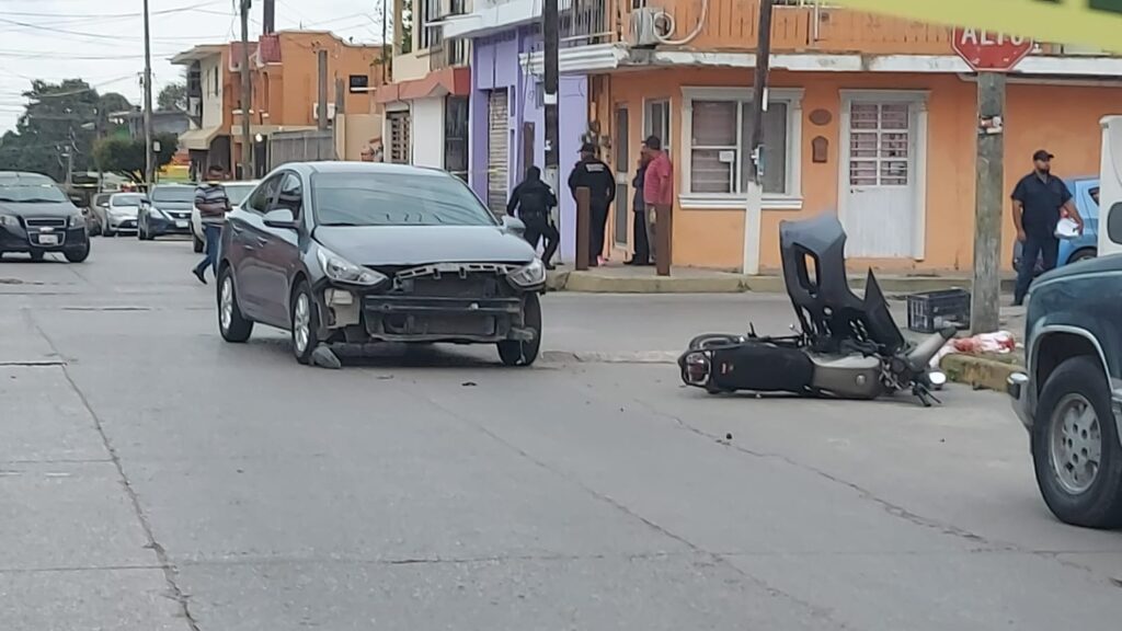 Ama de casa pierde la vida en choque de motocicleta en Madero