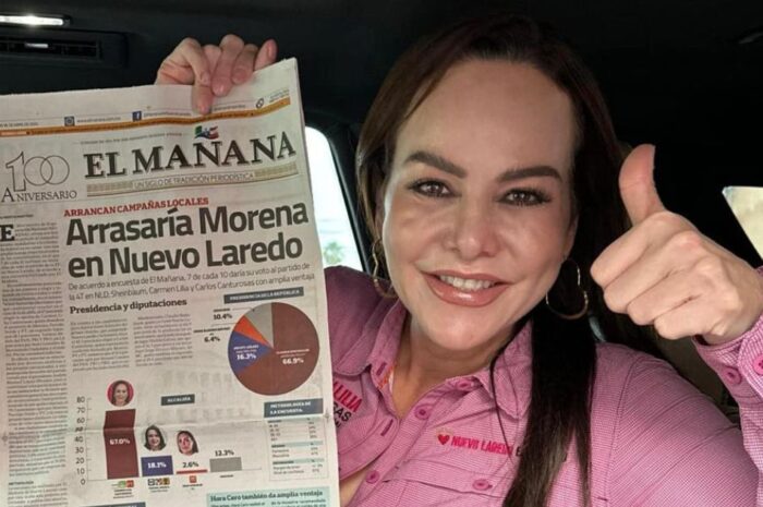 Arranca campaña Carmen Lilia Canturosas al tope en las encuestas