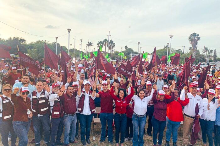 Lucero González arranca campaña por la alcaldía de Valle Hermoso con Morena, PT y Verde