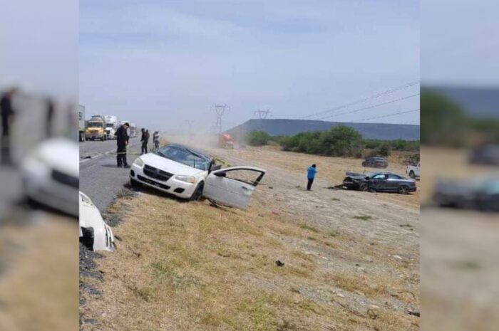 Trágico accidente en la Zaragoza-Victoria deja tres muertos y seis heridos