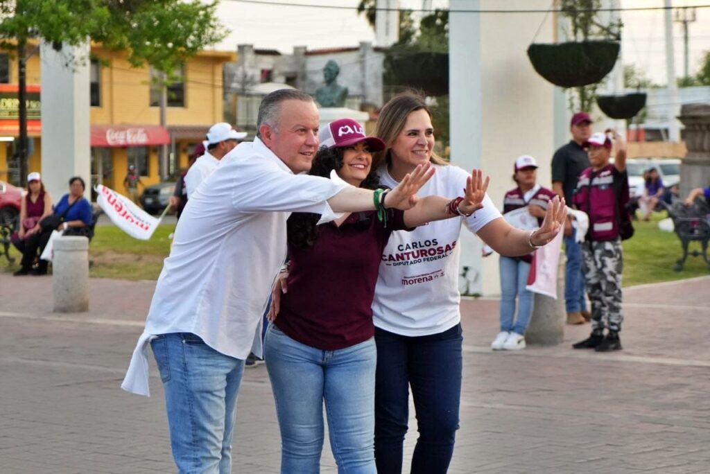 Olga Sosa y Canturosas reciben apoyo masivo en Nuevo Laredo para la Cuarta Transformación