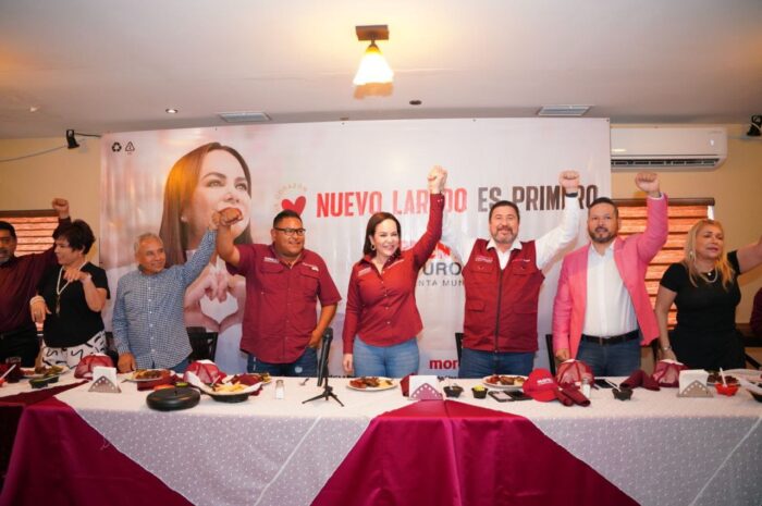 “Estamos listos para defender la transformación con Carmen Lilia”: fundadores de Morena Nuevo Laredo