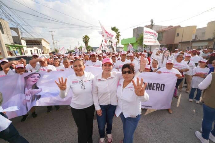 Apoyan ciudadanos candidatura de Carmen Lilia Canturosas