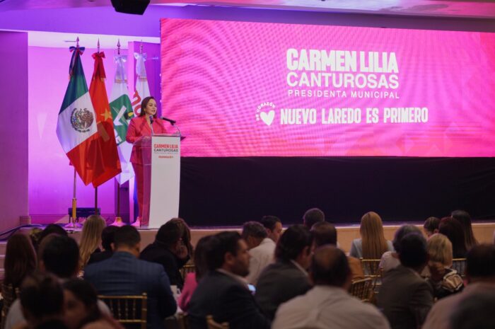 Presenta Carmen Lilia Canturosas 257 propuestas para consolidar la transformación de Nuevo Laredo