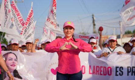 Asegurará candidata Carmen Lilia Canturosas más prosperidad para la niñez de Nuevo Laredo