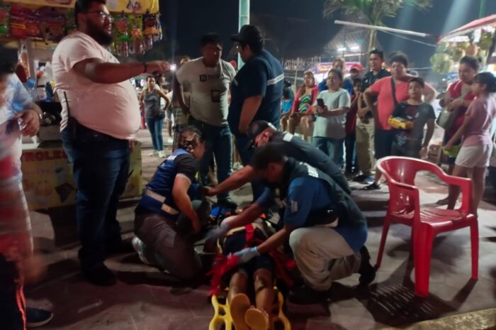 Vendedora de elotes es atropellada en Playa Miramar de Ciudad Madero