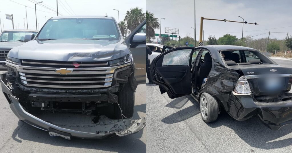 Accidente vial deja dos heridos en Ciudad Victoria